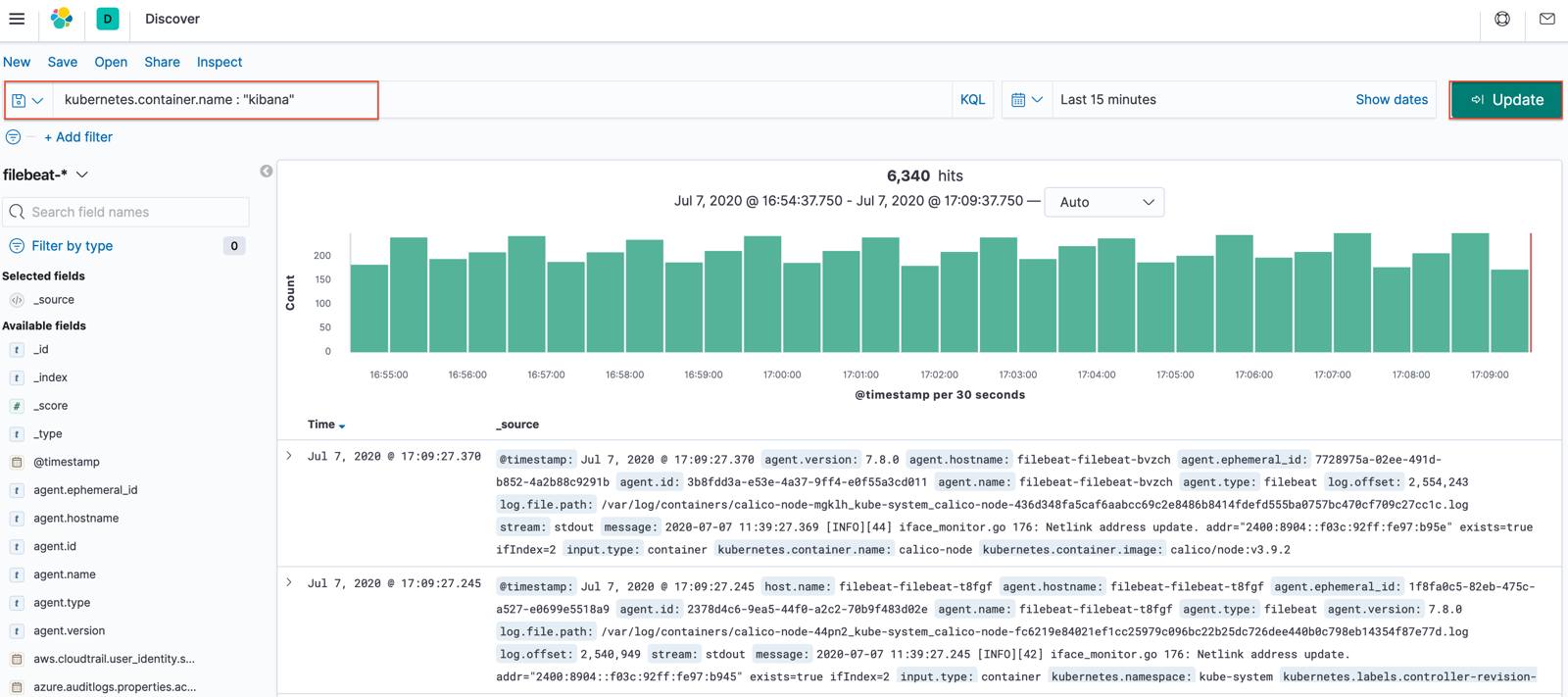 Kibana filter Kibana Filter