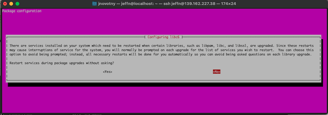 Ubuntu Services Pop-up Ubuntu Services Pop-up