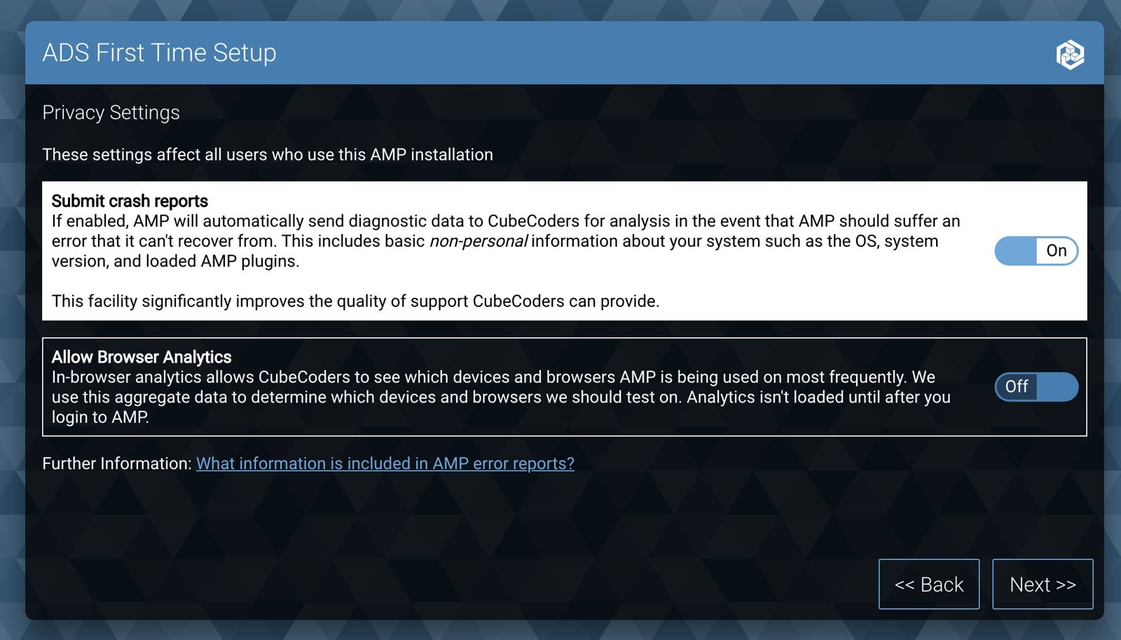 AMP privacy AMP privacy