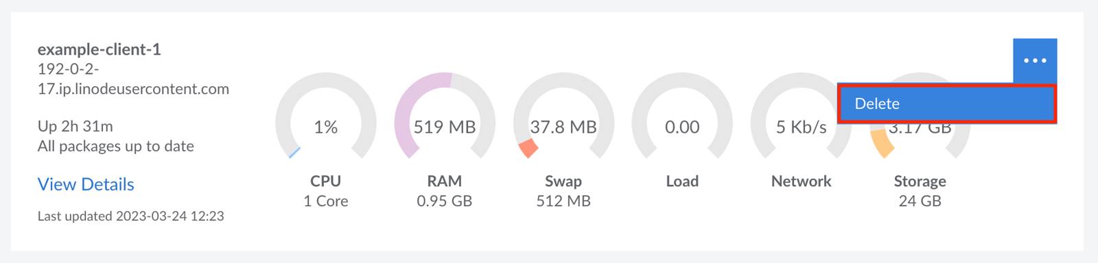 Delete your Longview Client Delete your Longview Client